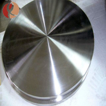 Precio de titanio tio2 target / disco de titanio Ti de alta calidad por